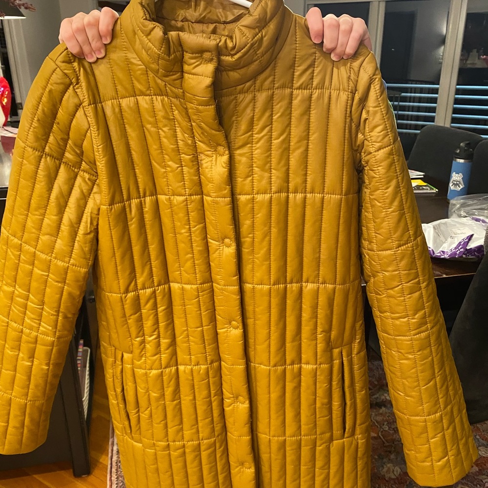 Eileen Fisher Recycled Nylon Quilted Jacket